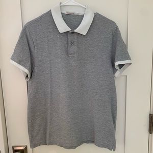 Moncler Gray Polo